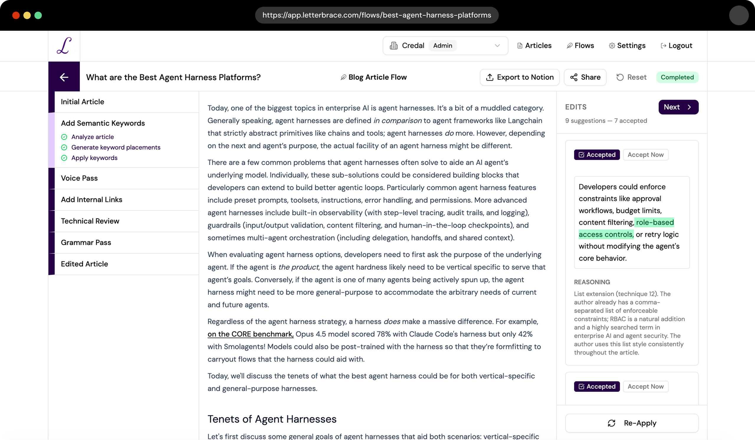 Letterstory app screenshot